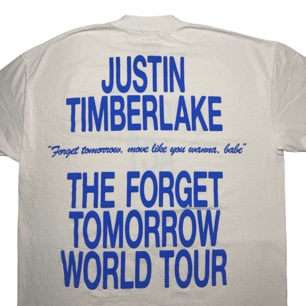 Justin Timberlake‎ official merch concert tour music shirt